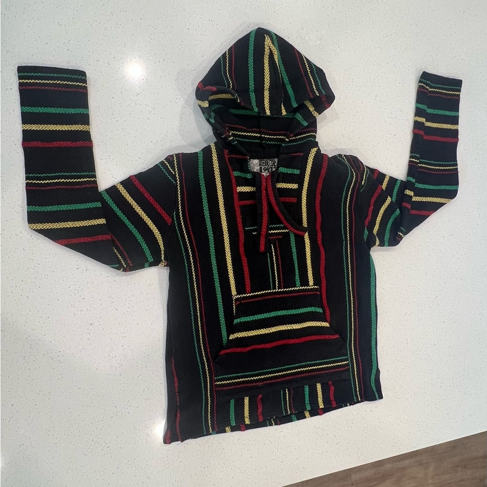 The Original Senior Lopez Rasta Baja Hoodie Unisex Size Medium